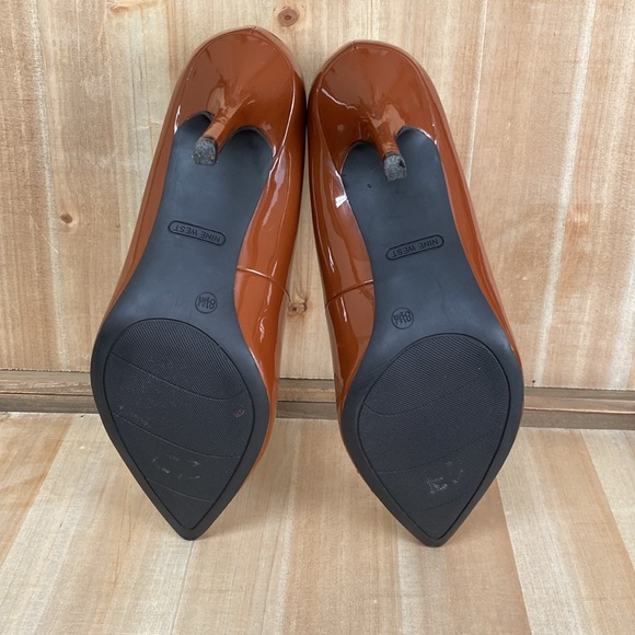 Nine West Rust Brown Heels - Picture 6 of 7
